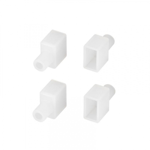 Заглушка WPH-FLEX-0612-SIDE WHITE с отверстием силикон Arlight 040834