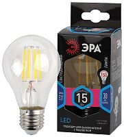 Лампа светодиодная филаментная F-LED-15W-840-E27 15Вт A60 грушевидная 4000К нейтр. бел. E27 Эра Б0046983