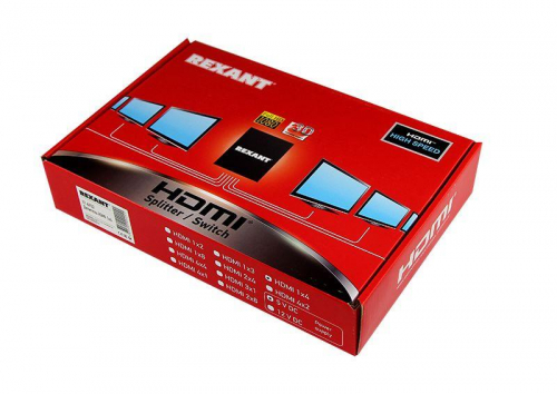 Делитель HDMI 1x4 Rexant 17-6902 фото 2