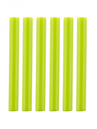 Клеевые стержни универсальные зеленые, 11 мм x 100 мм, 6 шт, "Алмаз" TDM фото 2