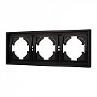 Рамка 3-м FRM-TENDO-PL-3-BK пластик. черн. Arlight 053844