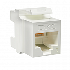 Модуль Keystone RJ45 CAT6 не экранированный 180град. бел. DKC RNK6U180WH