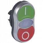 Кнопка с двойной головкой зел./красн. Osmoz Leg 024070