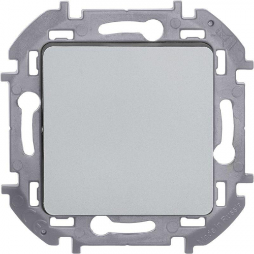 Переключатель 1-кл. Inspiria 10А IP20 250В 10AX механизм алюм. IEK 673652 фото 5