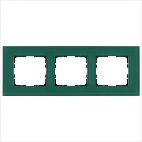 Рамка 3-м G-Glass стекло лазурн. Jasmart G1003GJ