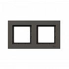 Рамка 2-м Эпика IP44 пластик мокко EKF UP1-FPM-02-44