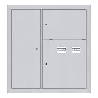 Щит этажный 2кв. слаботочка слева (1000х950х160) Basic EKF mb28-v-2z