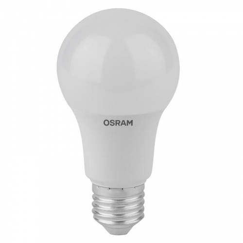 Лампа светодиодная LED Antibacterial A 8.5Вт (замена 75Вт) матовая 2700К тепл. бел. E27 806лм угол пучка 200град. 220-240В бактерицид. покр. OSRAM 4058075560994