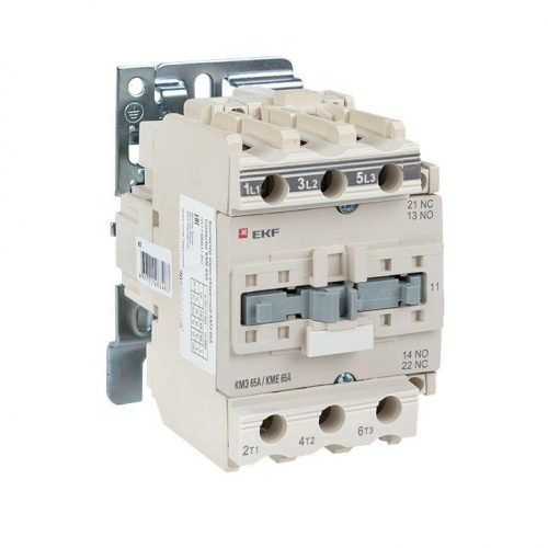 Контактор КМЭ 65А кат. 380В AC 1НО+1НЗ EKF ctr-s-65-380 фото 6