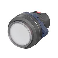 Головка кнопки выпуклая прозрачная без фиксации бел. DKC M22P-CMLWP