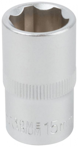Головка шестигранная CrV 1/2дюйм 15мм FIT 62045 фото 2