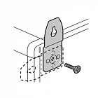 Кронштейн для крепл. на стену XL3 400 (комплект 4шт) Leg 020100