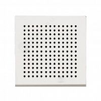 Накладка (решетка) для громковорителя 2 Zenit бел. ABB 2CLA222900N1101