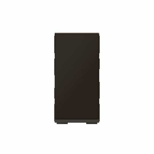 Переключатель проходной 1мод. Mosaic 10 AX черн. Leg 079101LL
