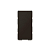 Переключатель проходной 1мод. Mosaic 10 AX черн. Leg 079101LL