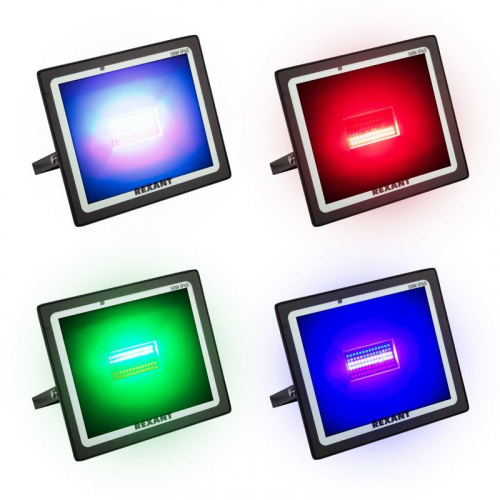 Прожектор светодиодный 50Вт с пультом дистанционного управления мультиколор (RGB) Rexant 605-013 фото 6