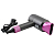 Фен 1200 Вт 220-240В ELX-HD09-C08 сер./роз. Ergolux 15207