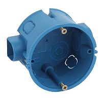 Набор коробок установочных KUTS-68-45-blue-10S 68х45мм для твердых стен саморезы стыковочные узлы IP20 син. (уп.10шт) Эра Б0072425
