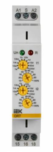 Реле циклическое ORT 1 контакт 230В AC IEK ORT-S1-AC230V фото 2