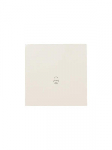 Кнопка звонка СП ZIMA IP20 безвинтов. зажим механизм сл. кость LEZARD 704-9088-103QC