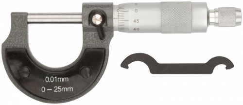 Микрометр наружный 0-25мм/0 01мм FIT 19909 фото 4