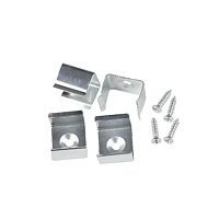 Набор аксессуаров UFE-N10 SILVER B POLYBAG для алюм. профиля заглушки 4шт пластик серебр. Uniel UL-00000630