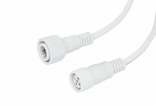 Кабель соединительный (5pin) герметичный (IP67) 5х0.5кв.мм 300В бел. Rexant 11-9450 фото 8