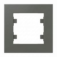 Рамка 1-м Karea RIZZ дым. Makel 88050701