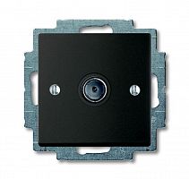 Механизм ТВ-розетки одиночная Basic 55 chateau-black ABB 2CKA001724A4313