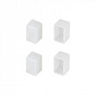 Заглушка WPH-FLEX-1018-SIDE WHITE глухая пластик Arlight 040855