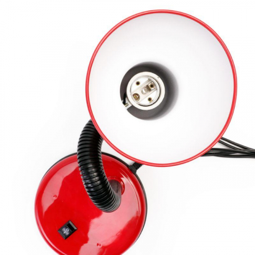 Светильник UF-301P С04 настол. 230В 60Вт красн. Ultraflash 12898 фото 5