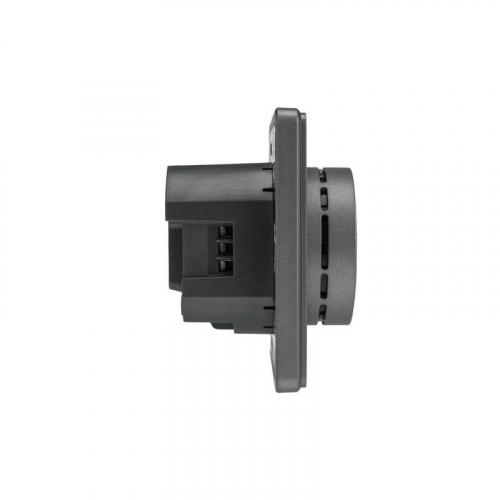 Терморегулятор СП ROUND Wi-Fi титан Kranz KR-78-0728-2 фото 4