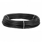 Труба гладкая ПНД жесткая d16мм черн. (уп.100м) PROxima EKF tpndg-16