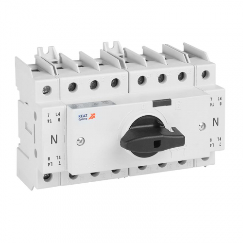 Выключатель-разъединитель реверсивный 4п 100А OptiSwitch DI-100-4C КЭАЗ 332090
