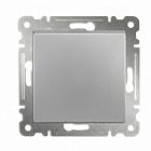 Выключатель 1-кл. СП Karea 10А IP20 механизм серебр. Makel 57065001
