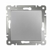 Выключатель 1-кл. СП Karea 10А IP20 механизм серебр. Makel 57065001