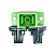 Розетка SC/APC simplex SUPRLAN 09-0106