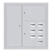 Щит этажный 7кв. слаботочка слева (1000х950х160) Basic EKF mb28-v-7z