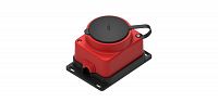 Розетка ОП MultiSet 16А 2К+З 250В IP44 каучук красн. SE MST4403RD