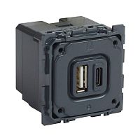 Устройство зарядное Celiane с двумя USB-разъемами тип A-тип C 240В/5В 3000мА Leg 067465