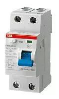 Выключатель дифференциального тока (УЗО) 2п 40А 300мА тип A F202 ABB 2CSF202101R3400