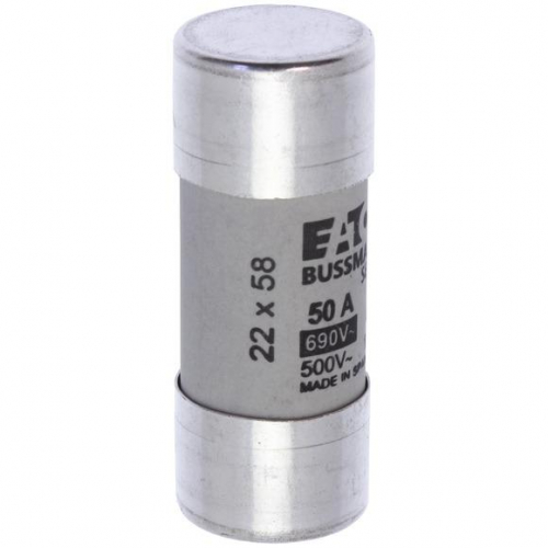 Предохранитель цилиндрический GG 22.2х58 50А боек EATON C22G50S фото 4