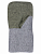 Рукавицы рабочие "Полюс", брезентовый наладонник, основа бязь, ватин, серые, 1 пара, TDM