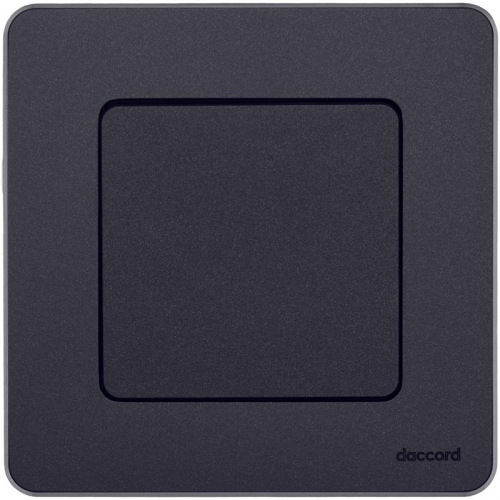 Переключатель 1-кл. Inspiria 10А IP44 250В 10AX механизм антрацит IEK 673673 фото 2