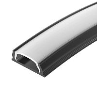 Профиль ARH-BENT-W11-2000 ANOD BLACK L2000 алюм. Arlight 039583