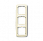 Рамка 3-м Busch-Duro 2000 SI сл. кость ABB 2CKA001725A1468