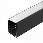 Профиль LINE-S-5075-3000 BLACK L3000 алюм. Arlight 041849