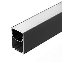 Профиль LINE-S-5075-3000 BLACK L3000 алюм. Arlight 041849
