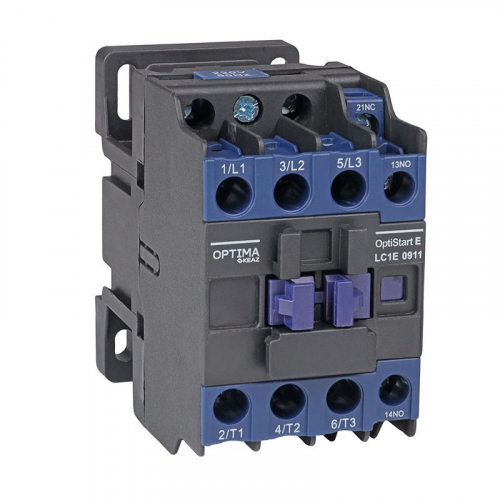 Контактор OptiStart E LC1E12F5 12A 110В AC 1НО+1НЗ КЭАЗ 367526
