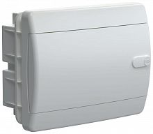 Корпус ЩРВ-П-8 UNION Compact IP41 бел. дверь пластик. IEK UIC-KP13-V-08-41-K01